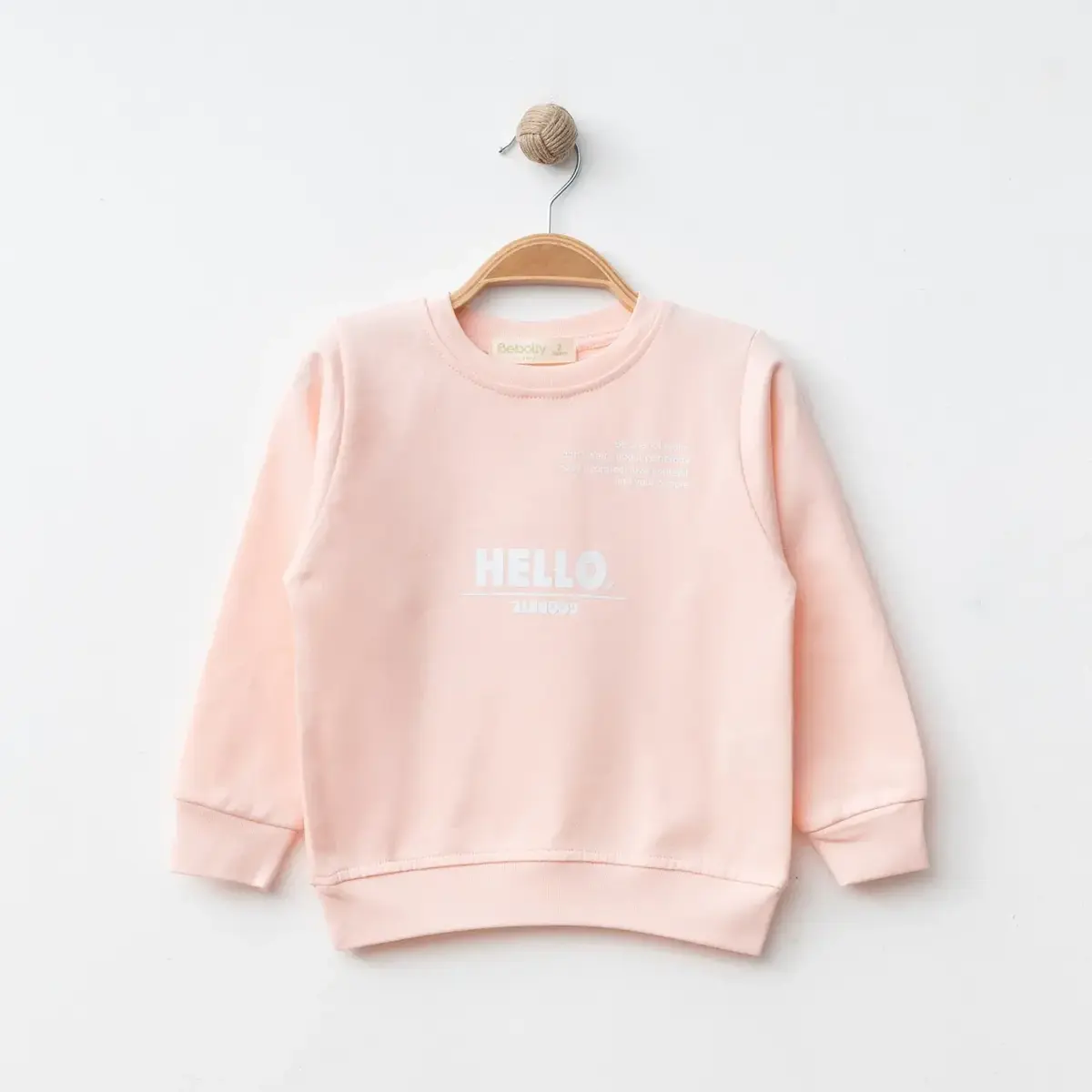 Bebolly 2li Takım Hello Baskılı Pudra