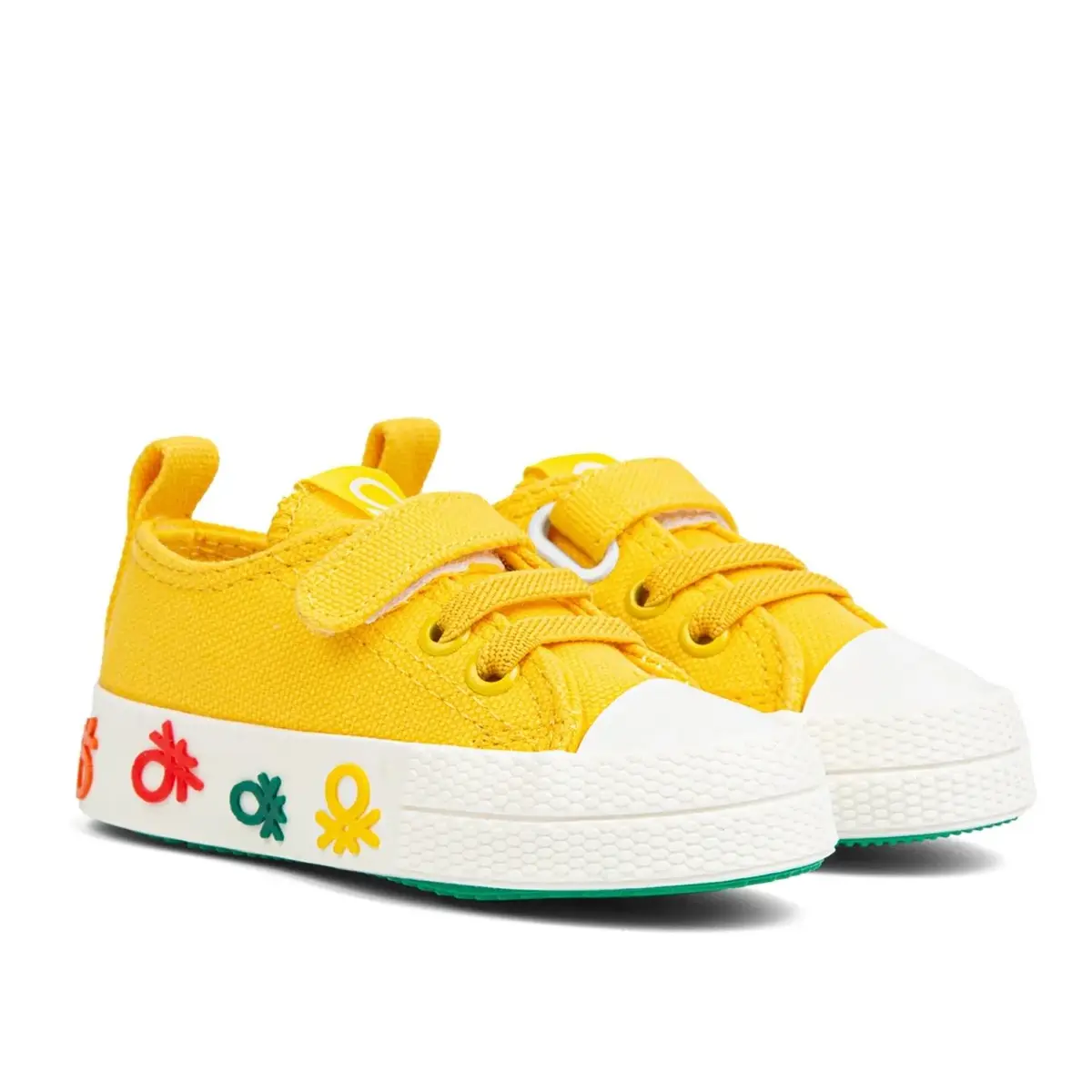 Benetton Ayakkabı Spor Suni Deri Sarı Benetton Ayakkabı Spor Suni Deri Sarı