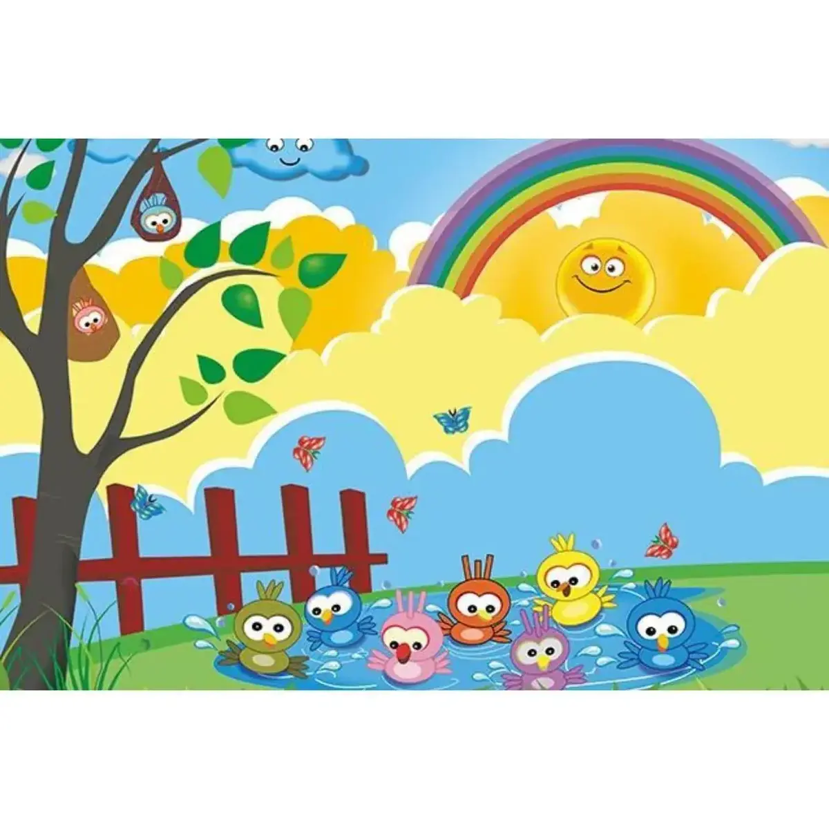 Art Kids Banyo Zamanı Ahşap Puzzle 25 Parça