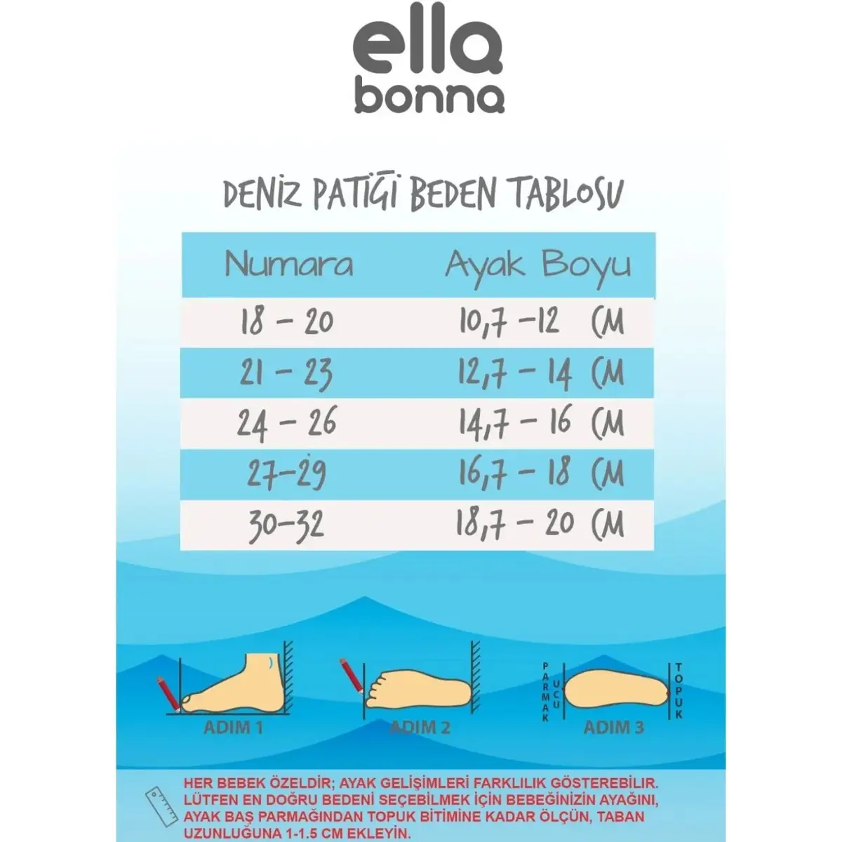 Ella Bonna Deniz Patiği Kaydırmaz Taban Gökkuşağı