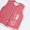 Bibaby Organik Yelek Little Love Rose Dry