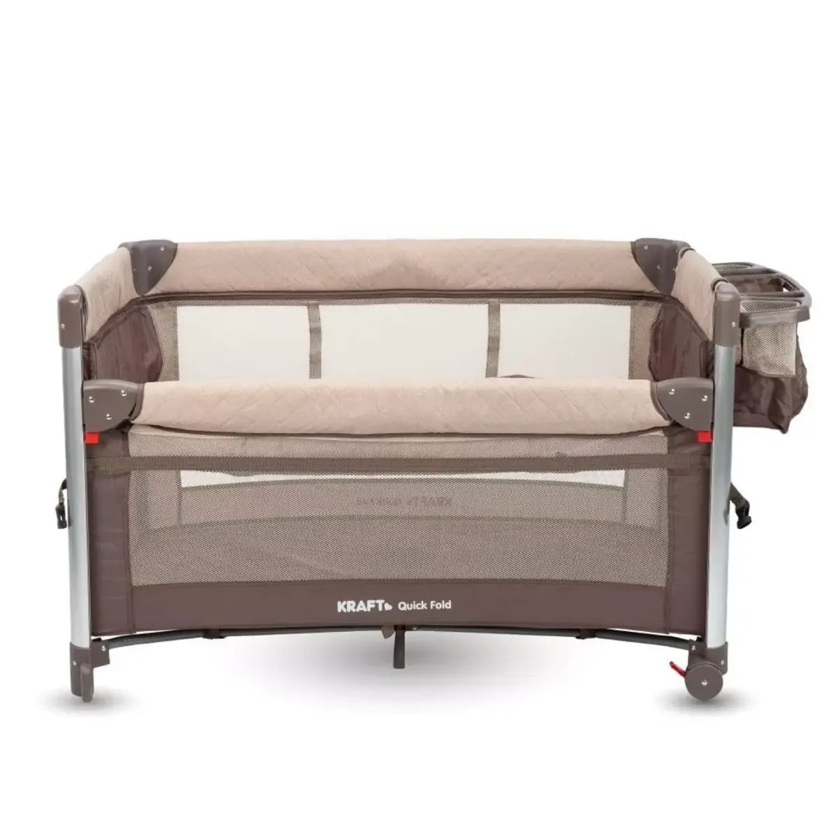 Kraft Quick Fold Anne Yanı Oyun Parkı 70x110 cm Brown