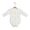 Bibaby Organik Body Moons Live Sarı - Gri Melanj