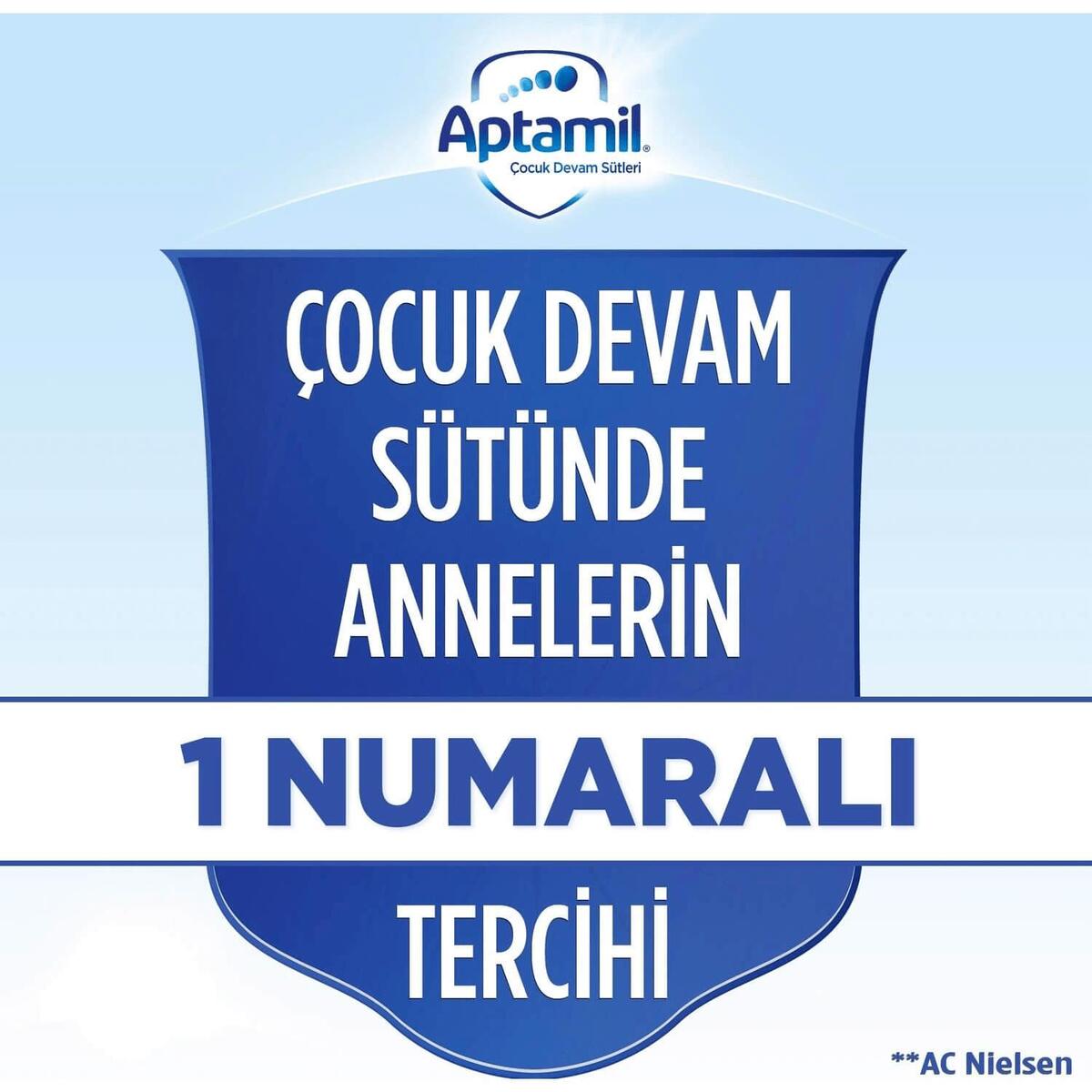 Aptamil 1 Devam Sütü 1200 gr + 800 gr 
