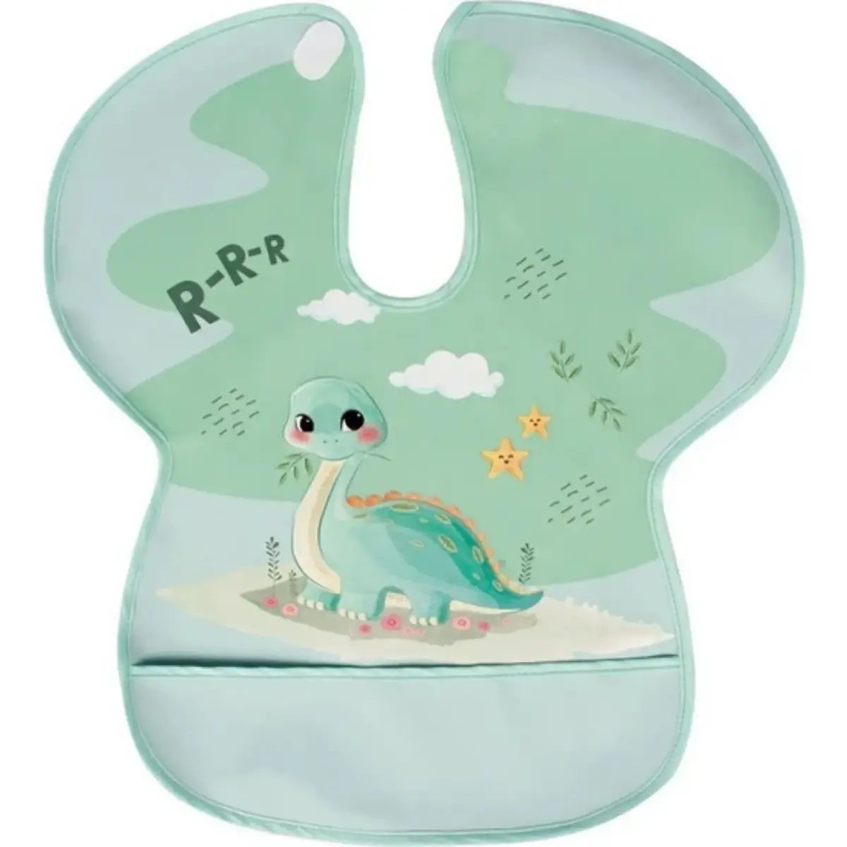 Sevi Bebe Büyük Muşamba Önlük Bebek Dinazor