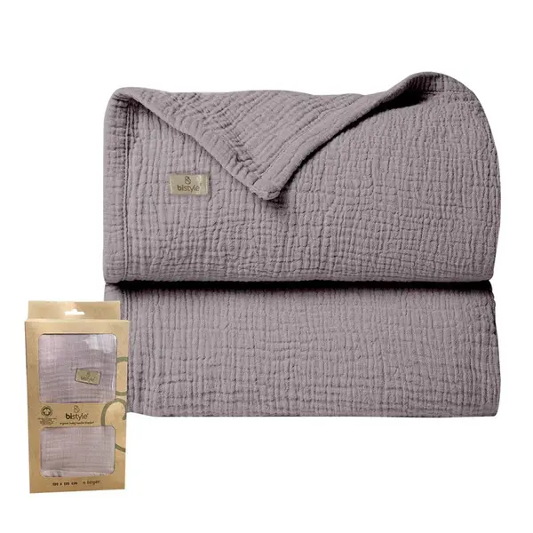 Bistyle Müslin Örtü Antrasit