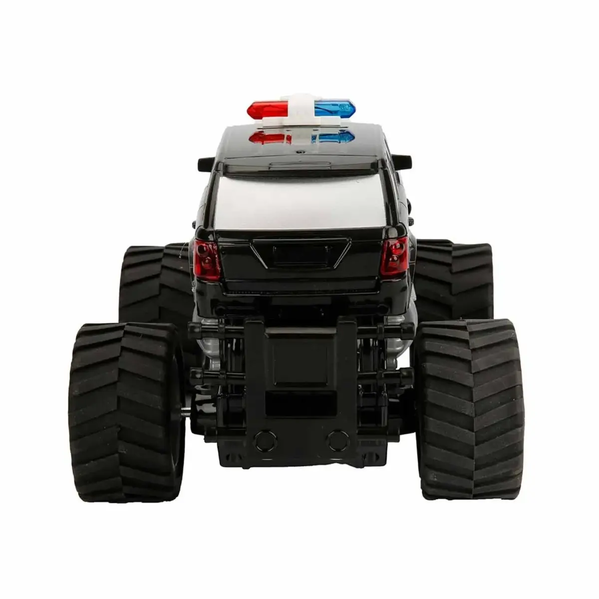 Uzaktan Kumandalı Jumbo Wheels Usb Şarjlı Işıklı Polis Arabası 1:18