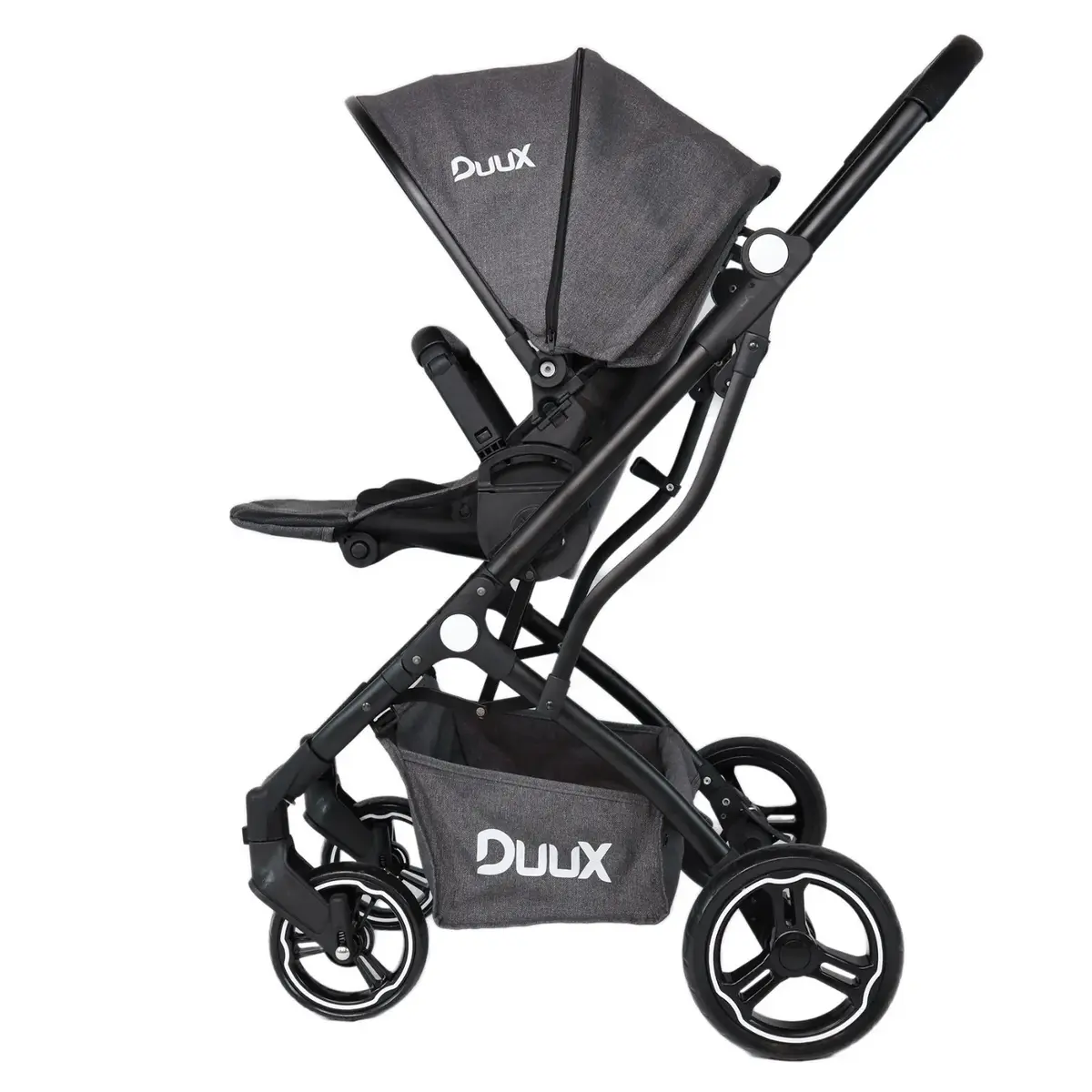 Duux One Travel Sistem Bebek Arabası Siyah Antrasit
