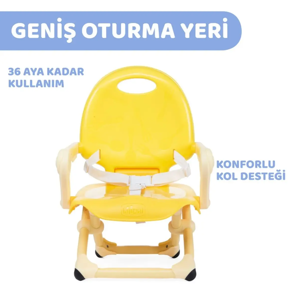 Chicco Pocket Snack Portatif Mama Sandalyesi Saffron