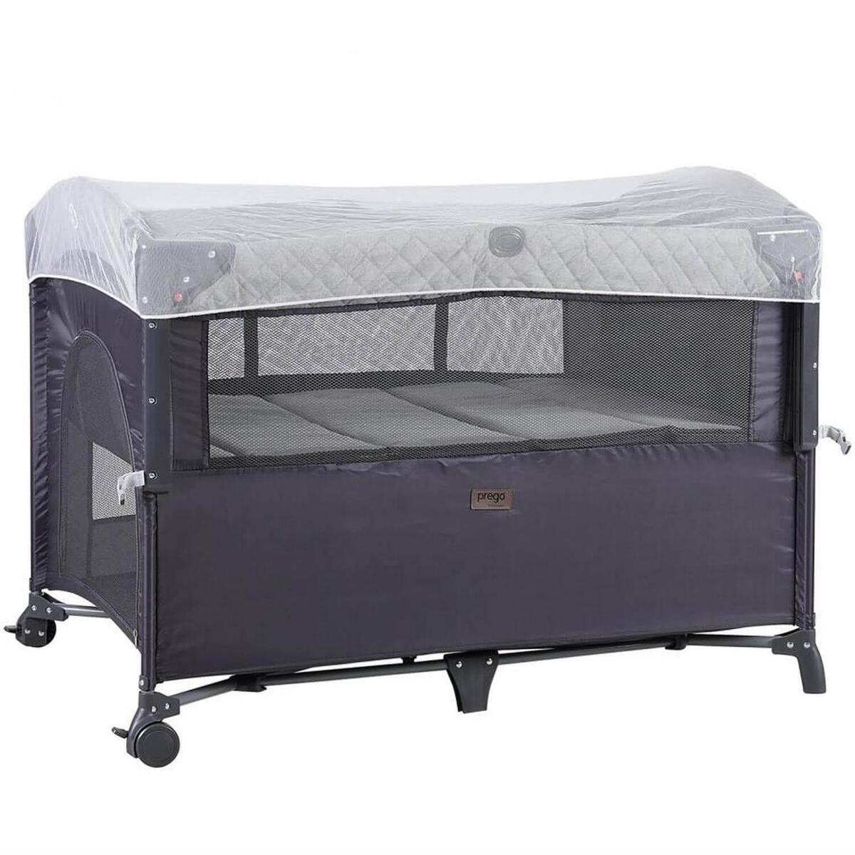 Prego 8041 Miami Basic Anne Yanı Oyun Parkıı 70x110 cm Gri