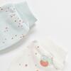 Bibaby Organik Eldiven 2li Pretty Ears Bunny Mint - Ekru
