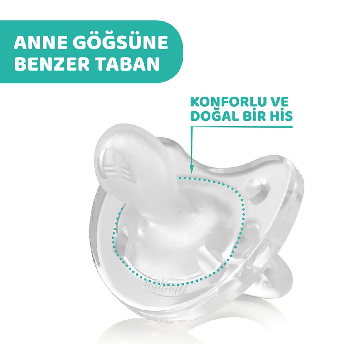 Chicco Physio Soft Silikon Emzik 12+ Ay
