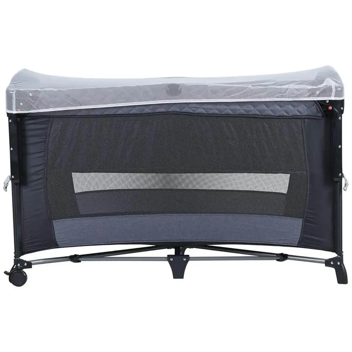 Prego 8040 Miami Premium Anne Yanı Oyun Parkı 70x120 cm Füme