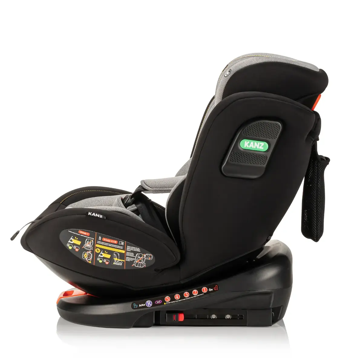 Kanz Comfort Oto Koltuğu 0-36 Kg Siyah