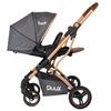 Duux One Travel Sistem Bebek Arabası Gold Antrasit