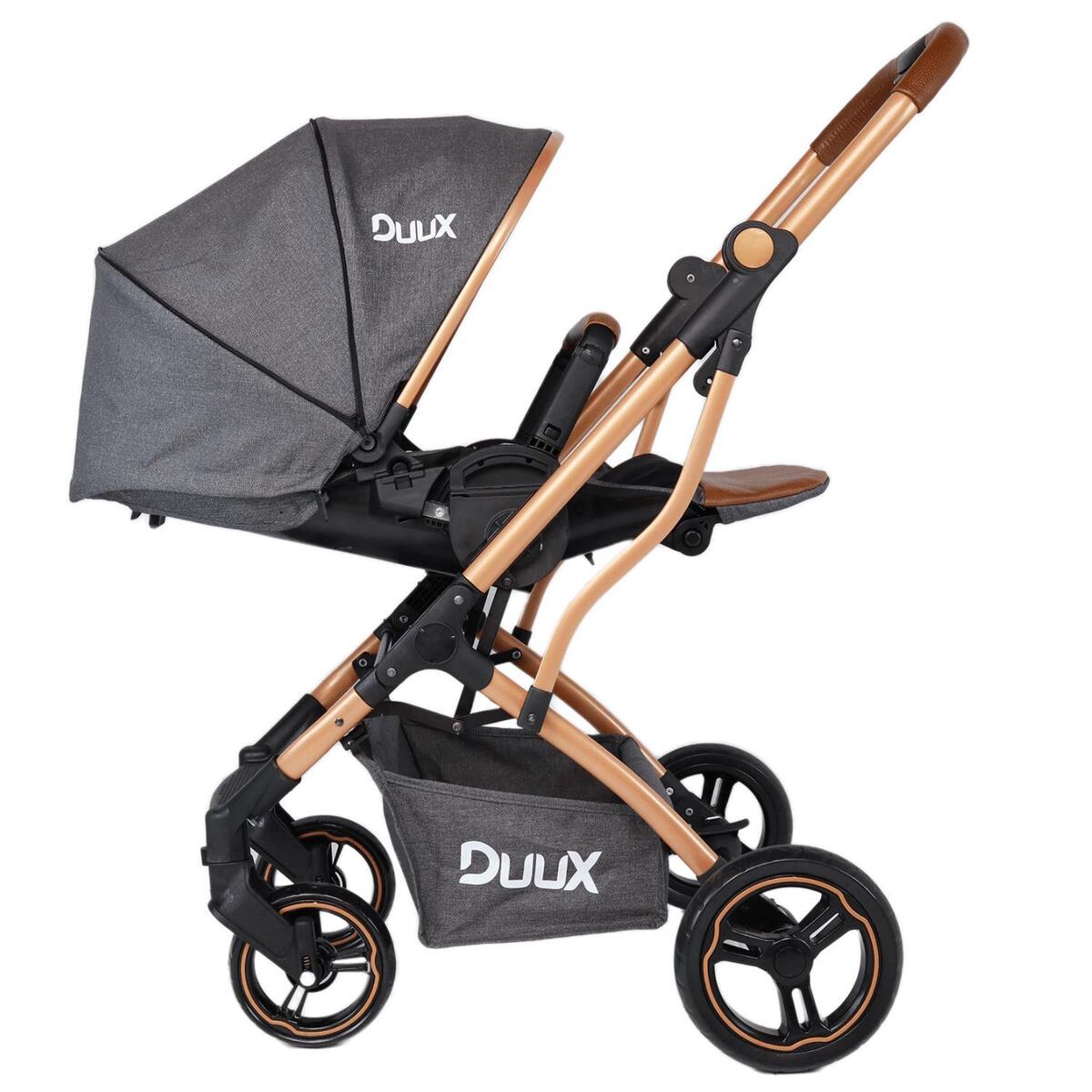 Duux One Travel Sistem Bebek Arabası Gold Antrasit
