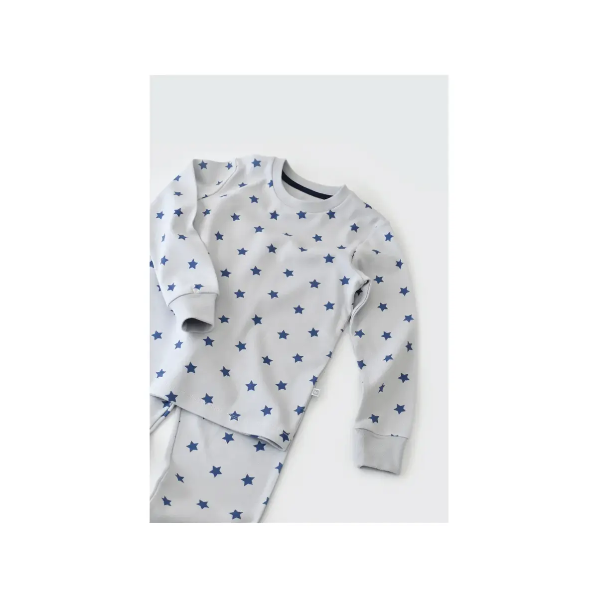 Bibaby Pijama Takımı Starry Nights Gri