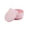 OiOi Vakum Tabanlı Silikon Kapaklı Kase6+ Ay Pinky Pink