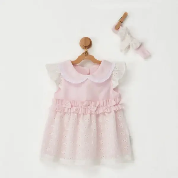 Andy Wawa Elbise Bant Takım Floral Street Pembe