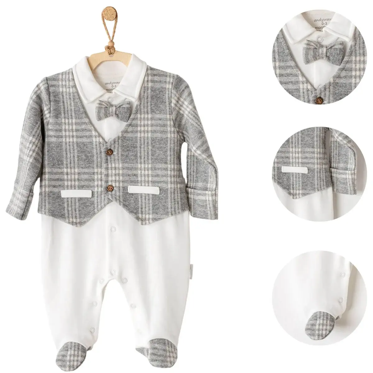 Andy Wawa Tulum Little Hedgehog Gri