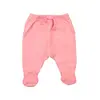 Mini Damla Pantolon Patikli Penye Pembe