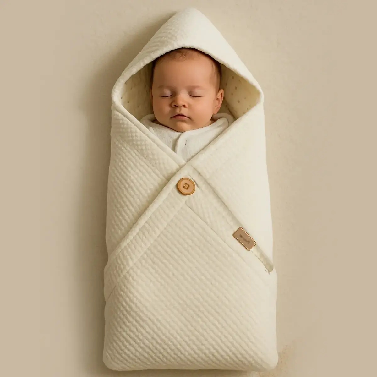Bistyle Battaniye Triko Warm Nest Ekru