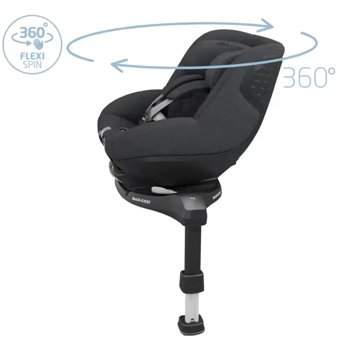 Maxi Cosi Pearl 360 SlideTech Oto Koltuğu 0-18 Kg Authentic Graphite