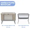 Chicco Next2Me Forever Anne Yanı Beşik Honey Beige