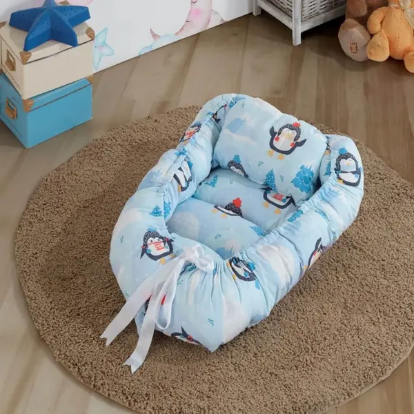 Momys Care Anne Yanı Yatağı Penguen Erkek