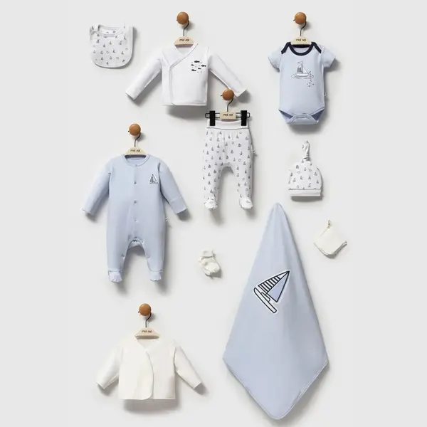 Moi Noi Hastane Çıkışı 10lu Captain Mavi