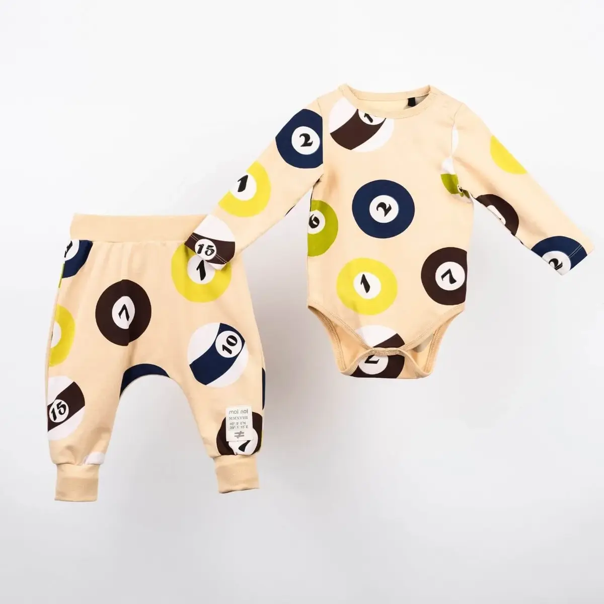 Moi Noi Zıbın Takımı Bej Moi Noi Zıbın Takımı Bej