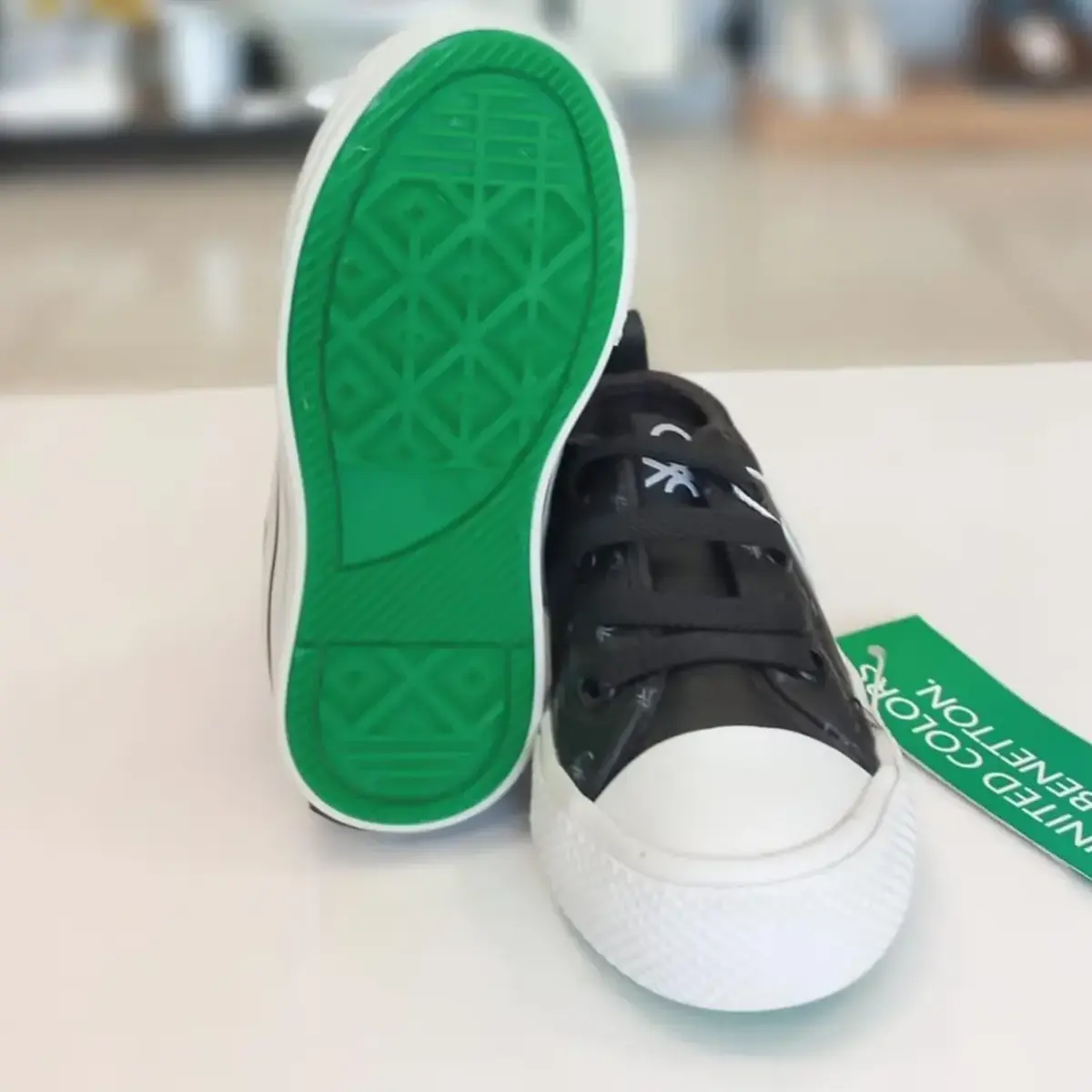 Benetton Ayakkabı Spor Siyah