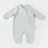 Bibaby Organik Tulum Fermuarlı Nature In Waffle Yeşil Melanj