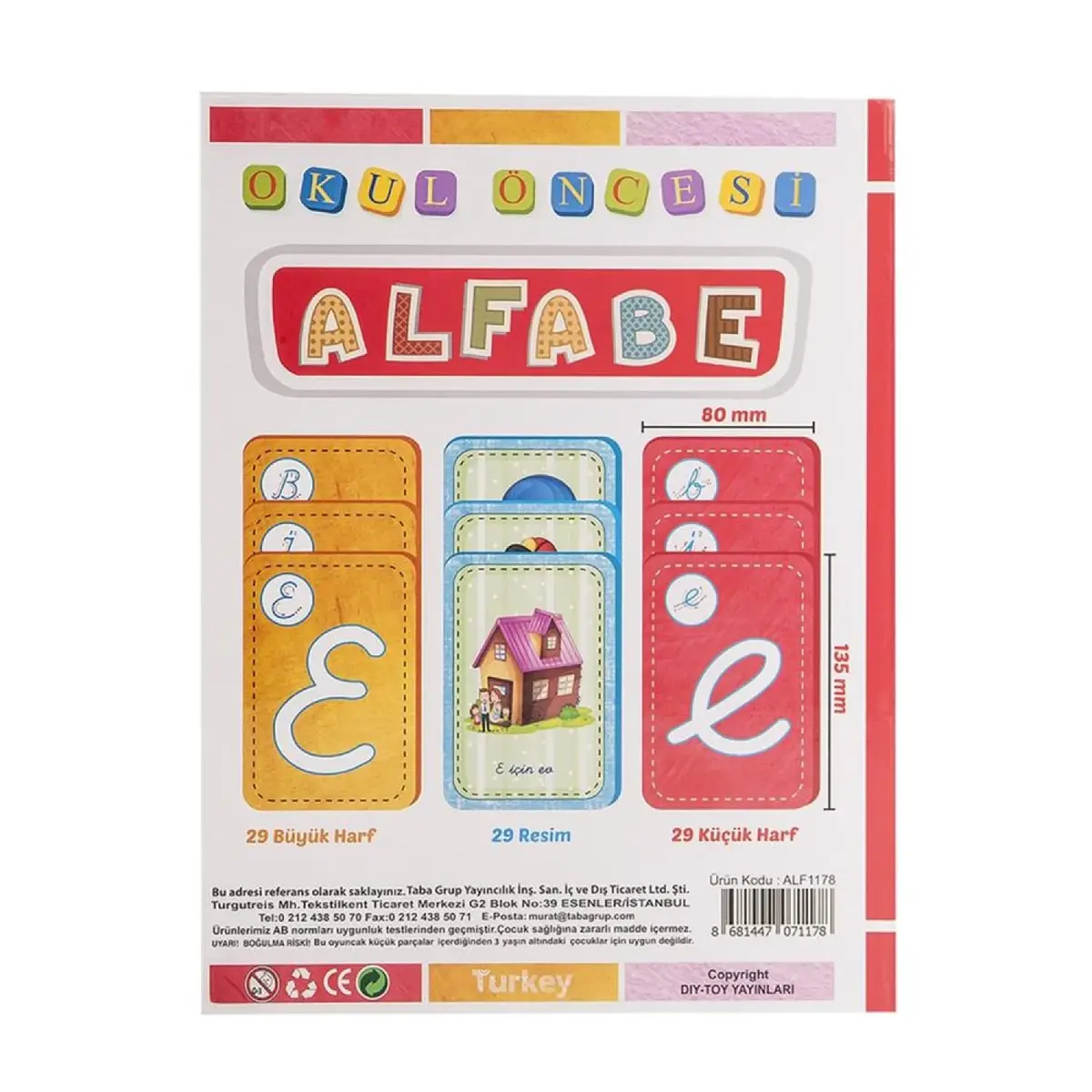 Flash Kart Alfabe
