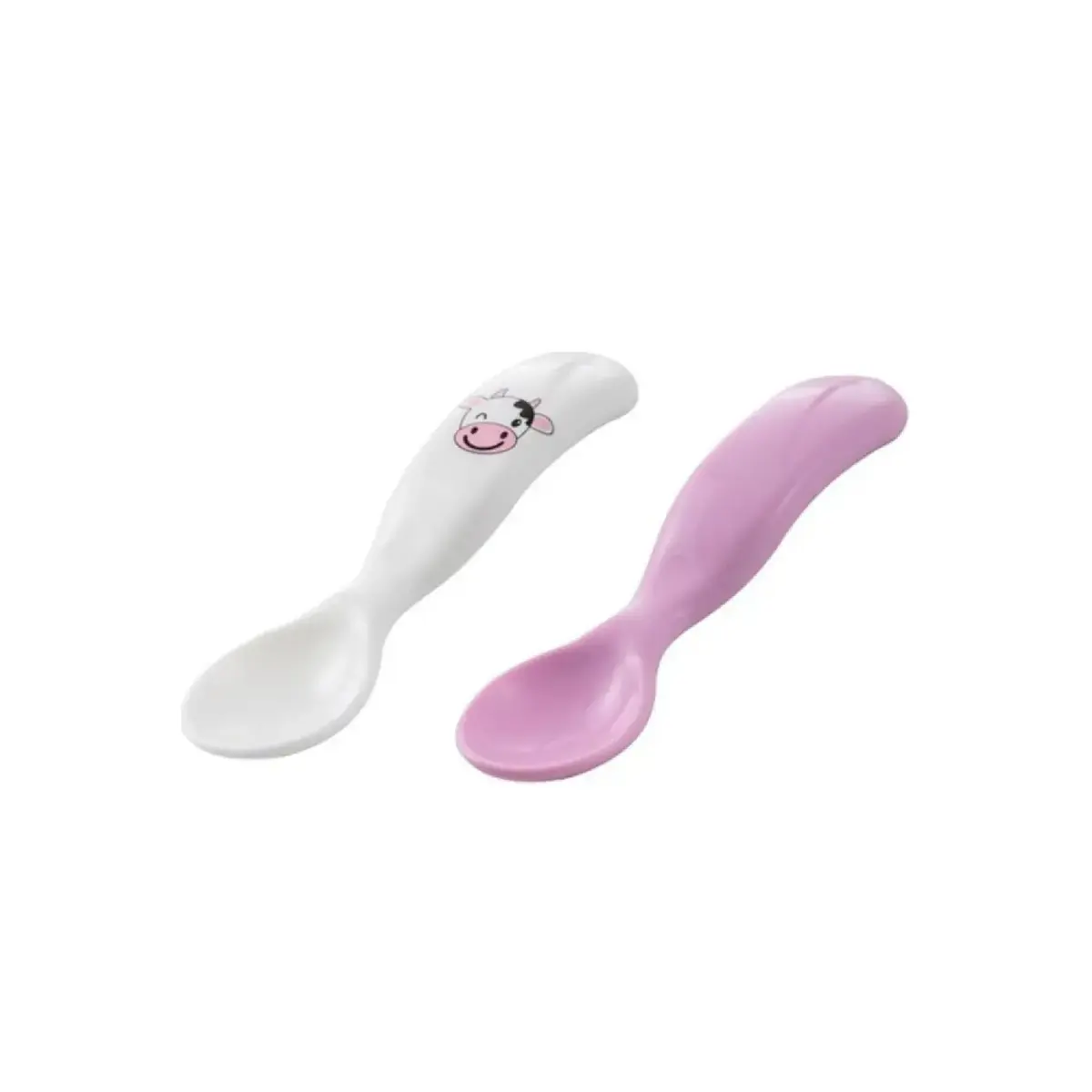 Mamajoo Kaşık Seti 2li İnek Pembe