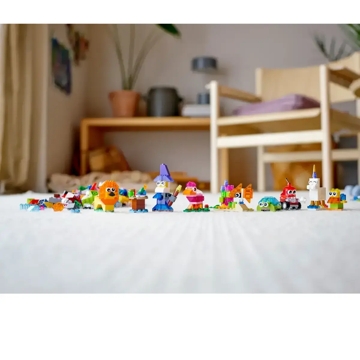LEGO Classic Yaratıcı Şeffaf Yapım Parçaları 11013