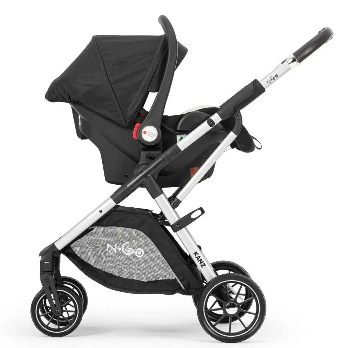 Kanz N-Go Travel Sistem Bebek Arabası Siyah