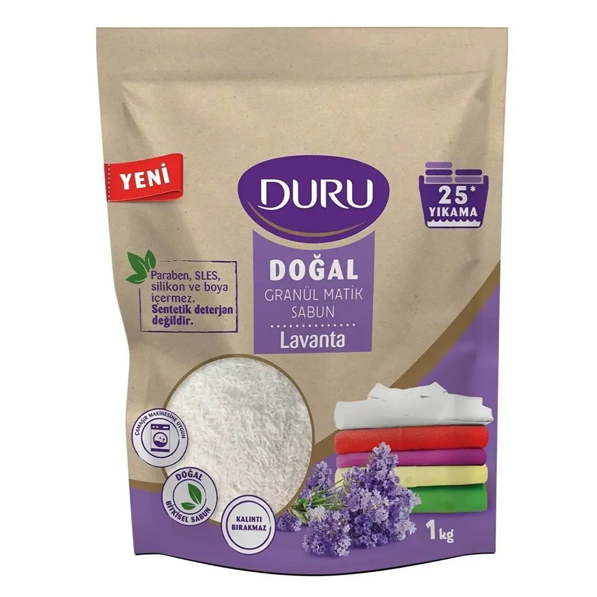 Duru Doğal Granül Matik Sabun Lavanta 1000 gr