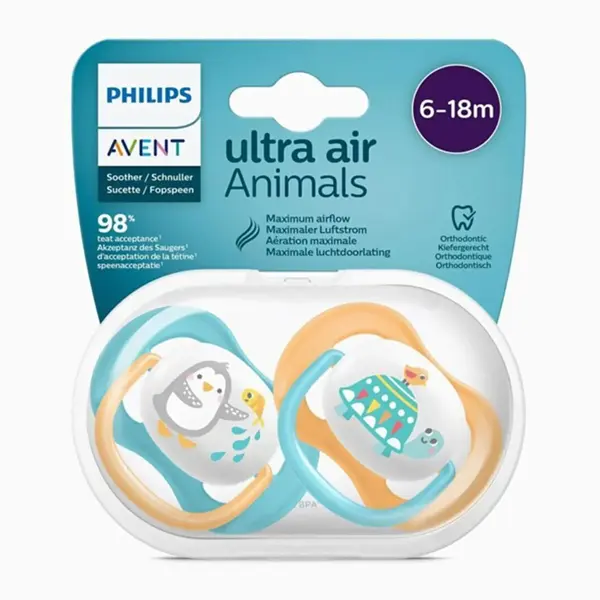 Philips Avent SCF080/07 Ultra Air Silikon Emzik 6-18 Ay Erkek