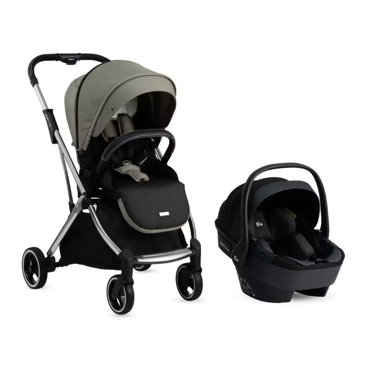 Kraft Slide I-Size Travel Sistem Bebek Arabası Green