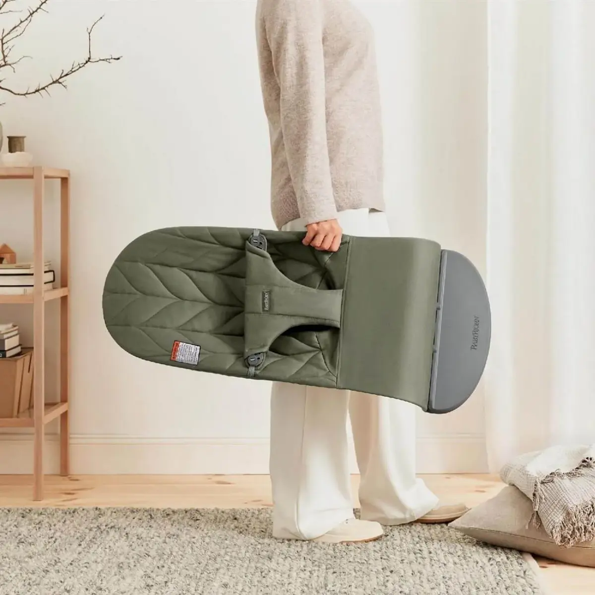 Babybjörn Bliss Ana Kucağı Petal Woven Dark Green