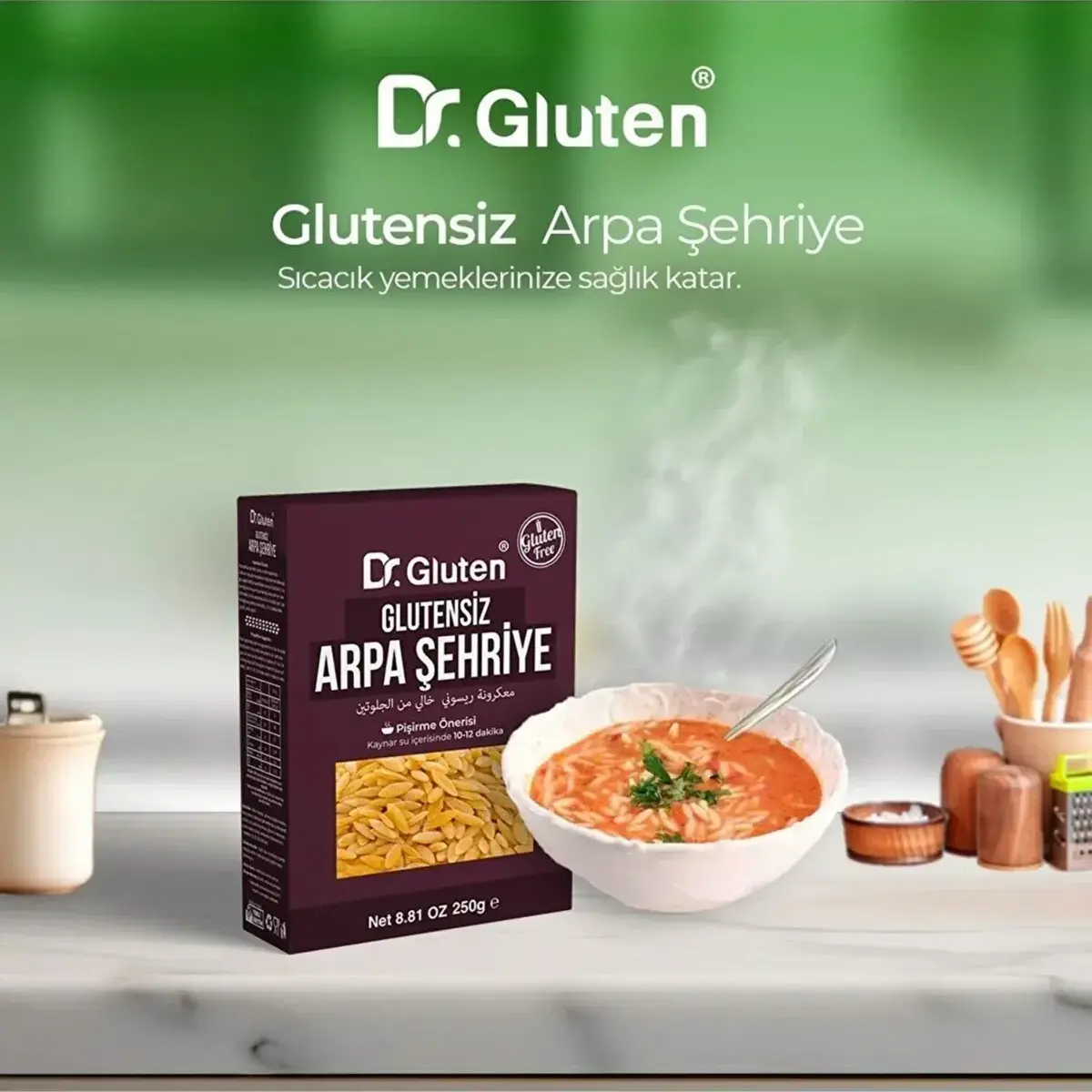 Dr.Gluten Glutensiz Arpa Şehriye 250 Gr