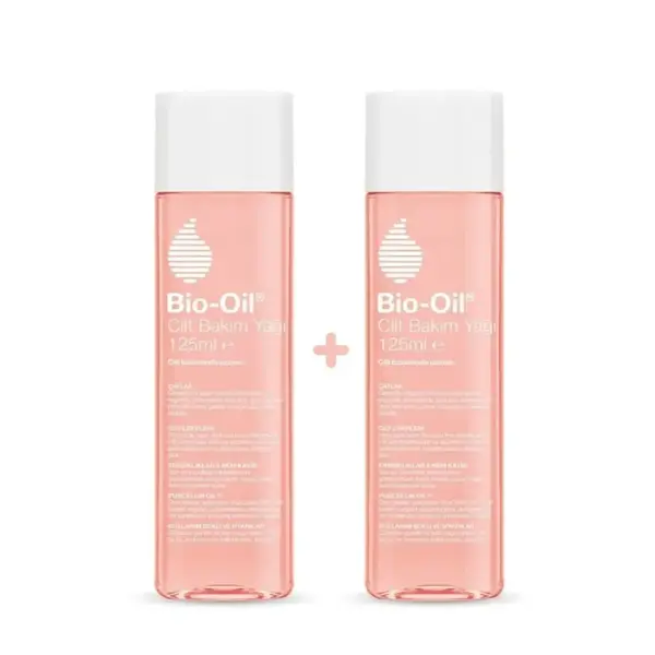 Bio-Oil Çatlak Karşıtı & Nemlendirici Cilt Bakım Yağı Yeni Formül 125 ml*2