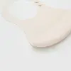 Babyjem Mini Silikon Önlük Ekru