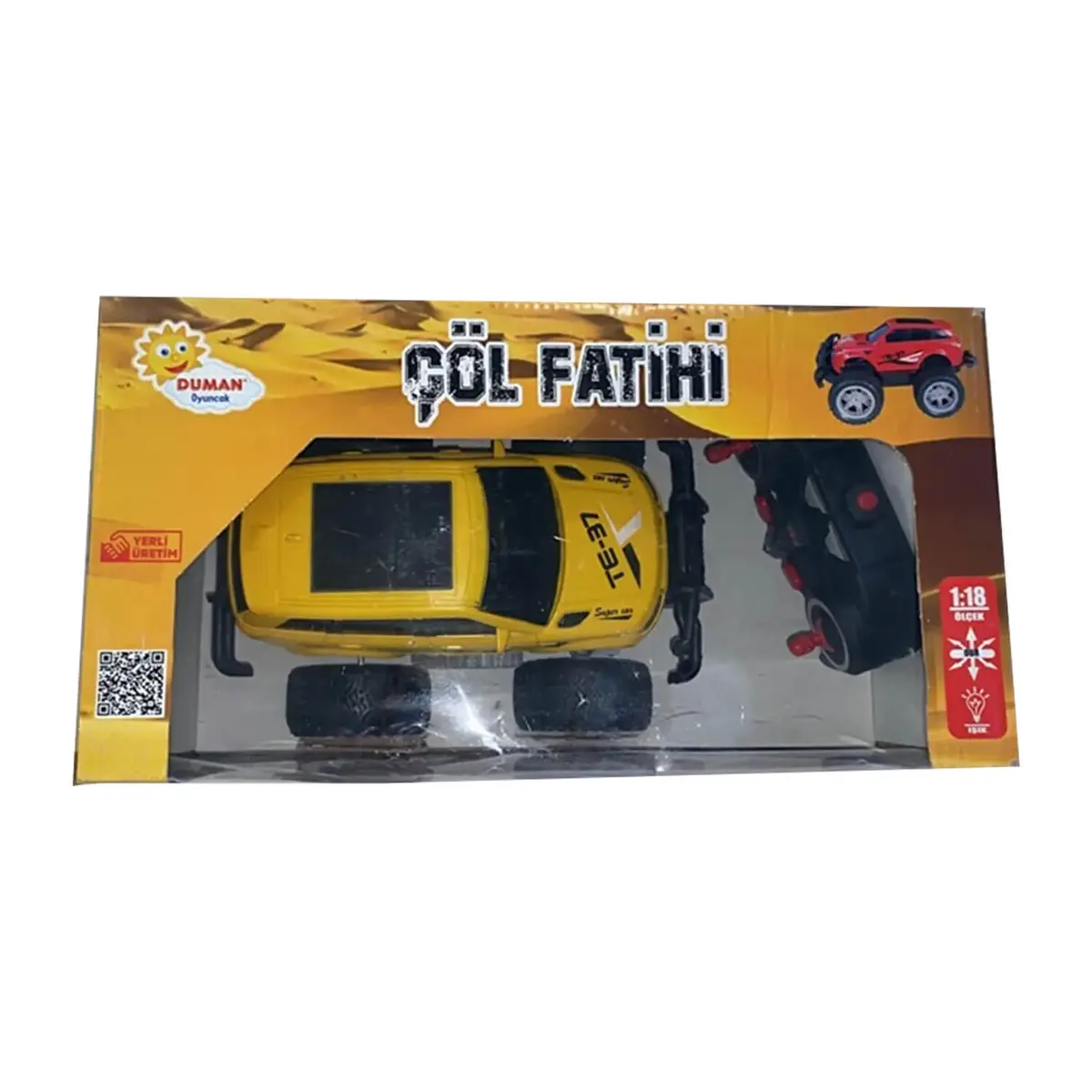 Çöl Fatihi Jeep Uzaktan Kumandalı Şarjlı