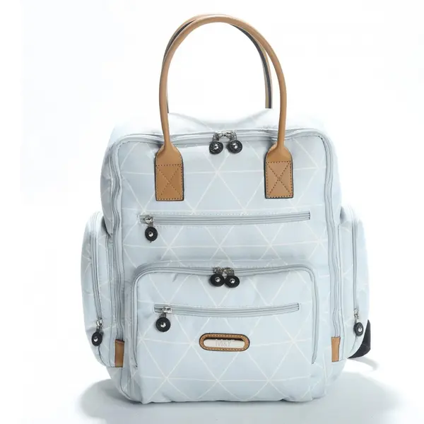 M&Y Collection Eos Digital Sırt Çantası Altıgen Bebek Mavisi