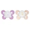 Chicco Physio Comfort Silikon Emzik 2li 6+ Ay Kız