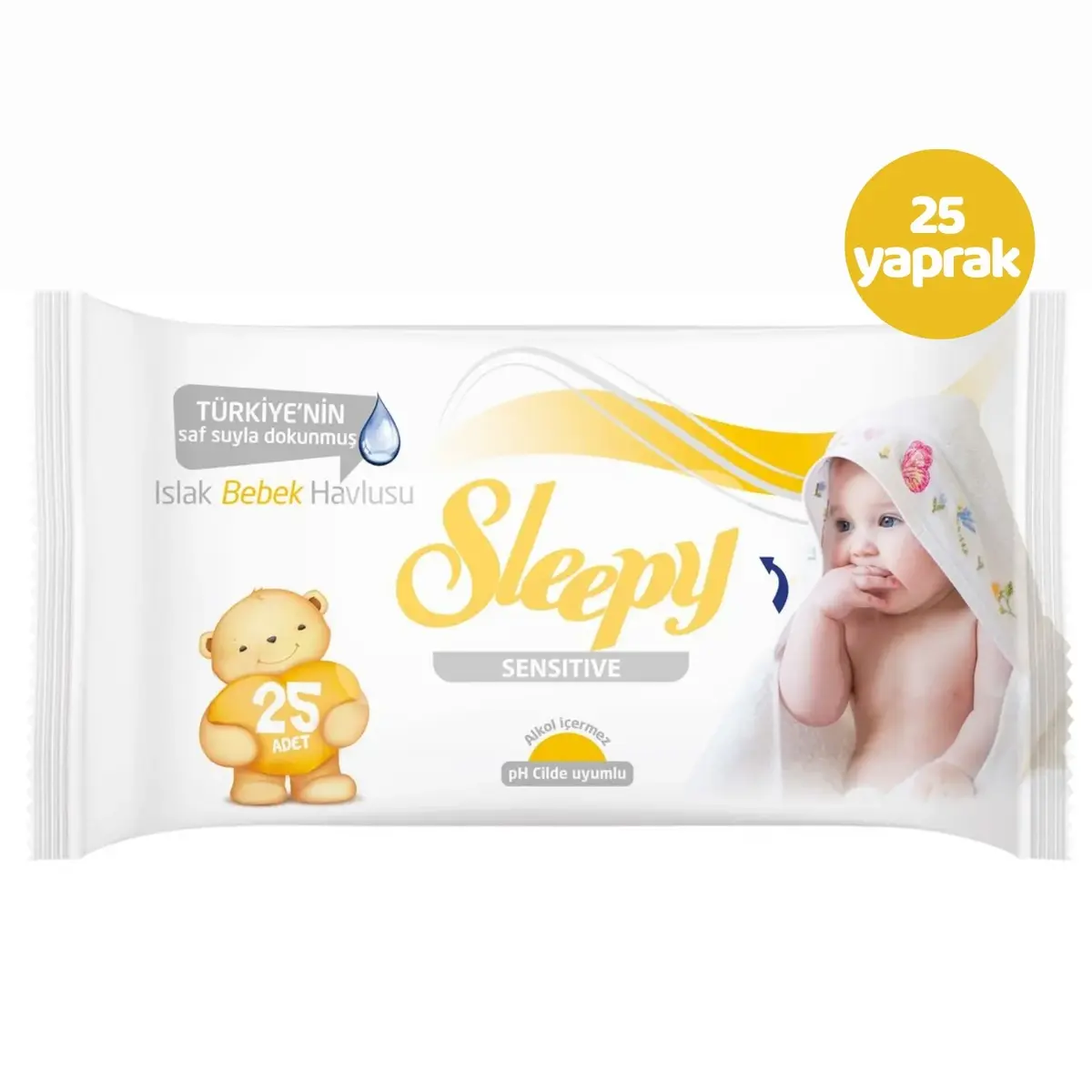 Sleepy Islak Mendil Sensitive 25li