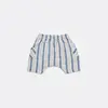 Bibaby 2li Takım Şortlu Stripe Sytle Lacivert - Bej