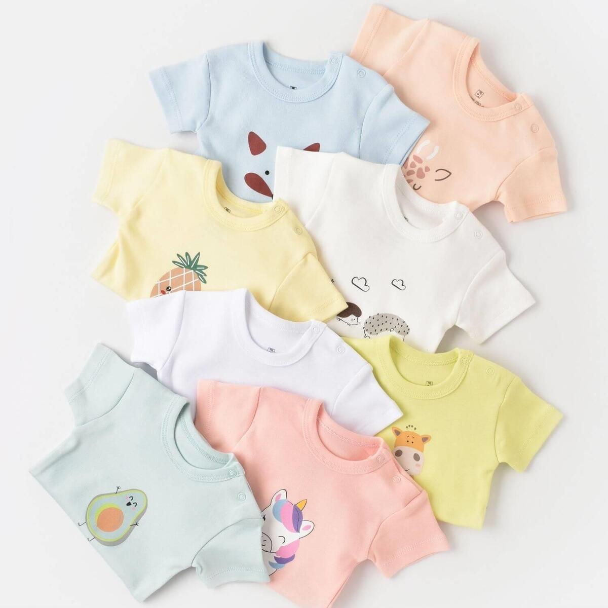 Bibaby Body Kısa Kol Summer Special Kayısı